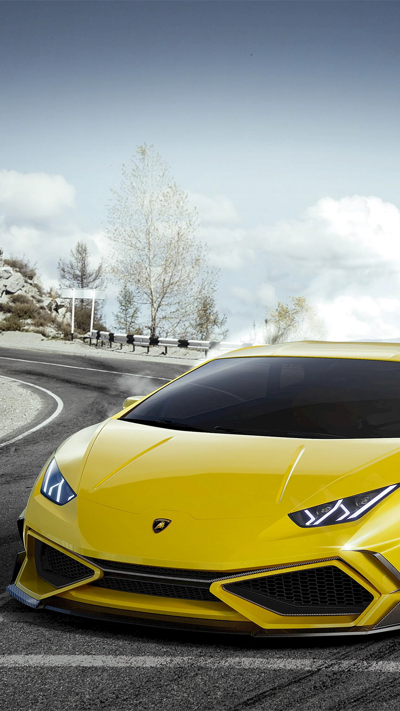 Lamborghini Huracan 4K Wallpaper For iPhone
