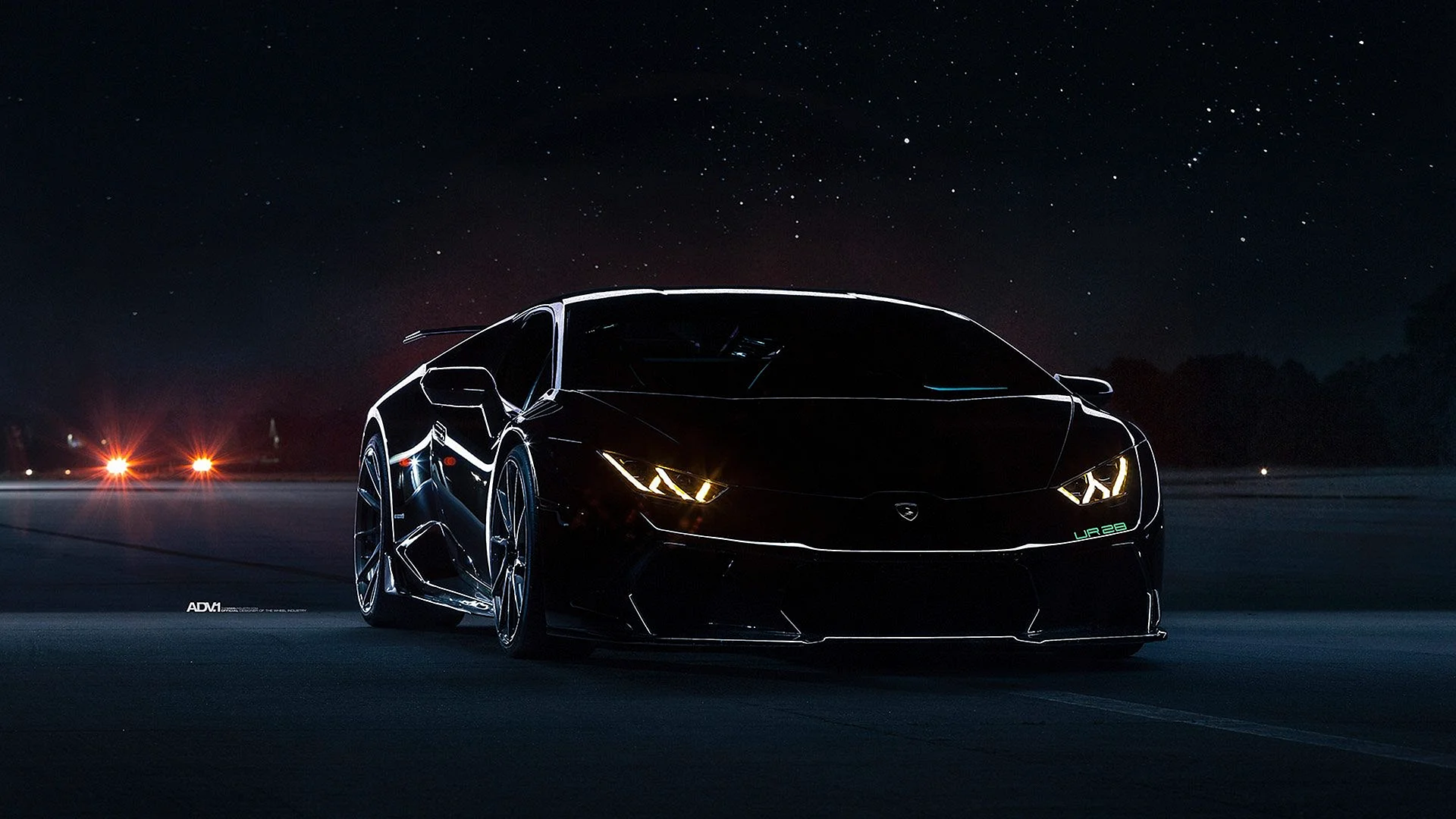 Lamborghini Huracan Night Wallpaper