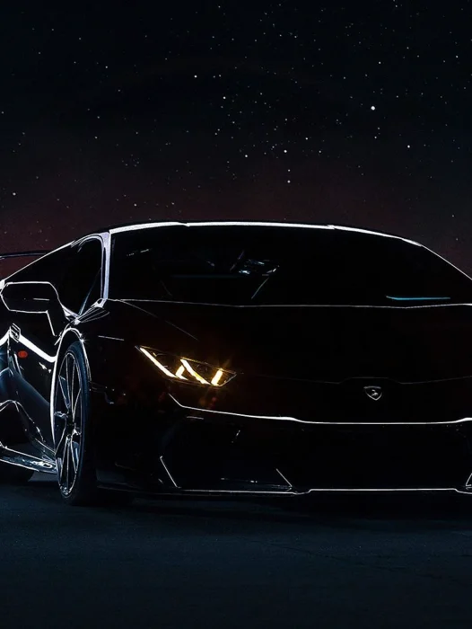 Lamborghini Huracan Night Wallpaper
