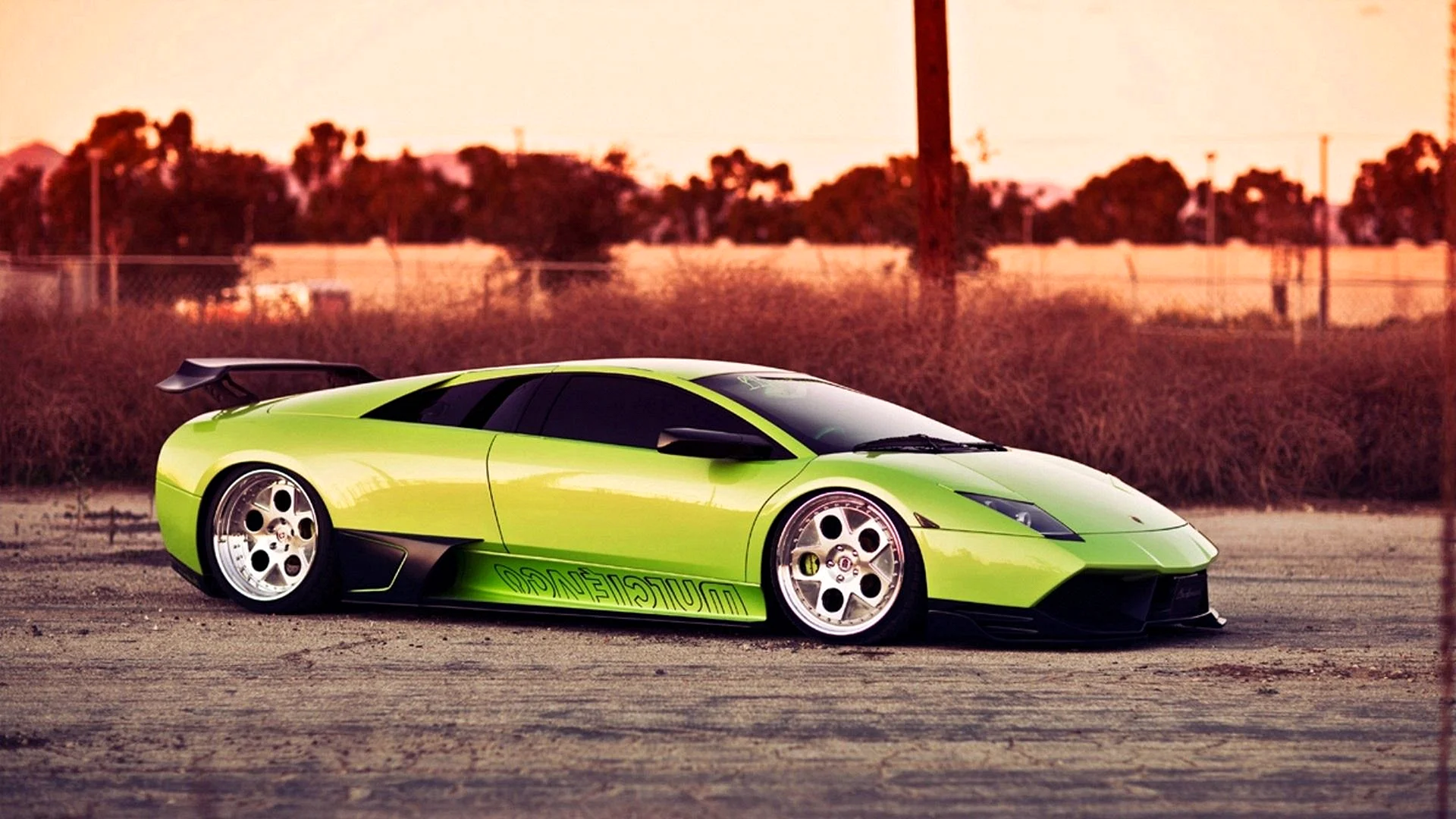 Lamborghini Lp670 Green Wallpaper