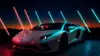 Lamborghini Neon Wallpaper