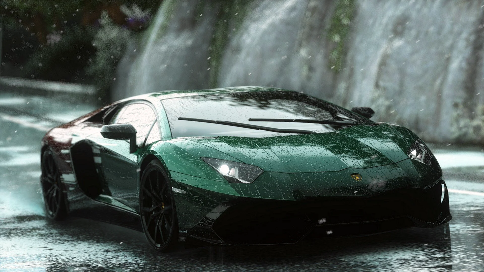 Lamborghini Racing Game Wallpaper