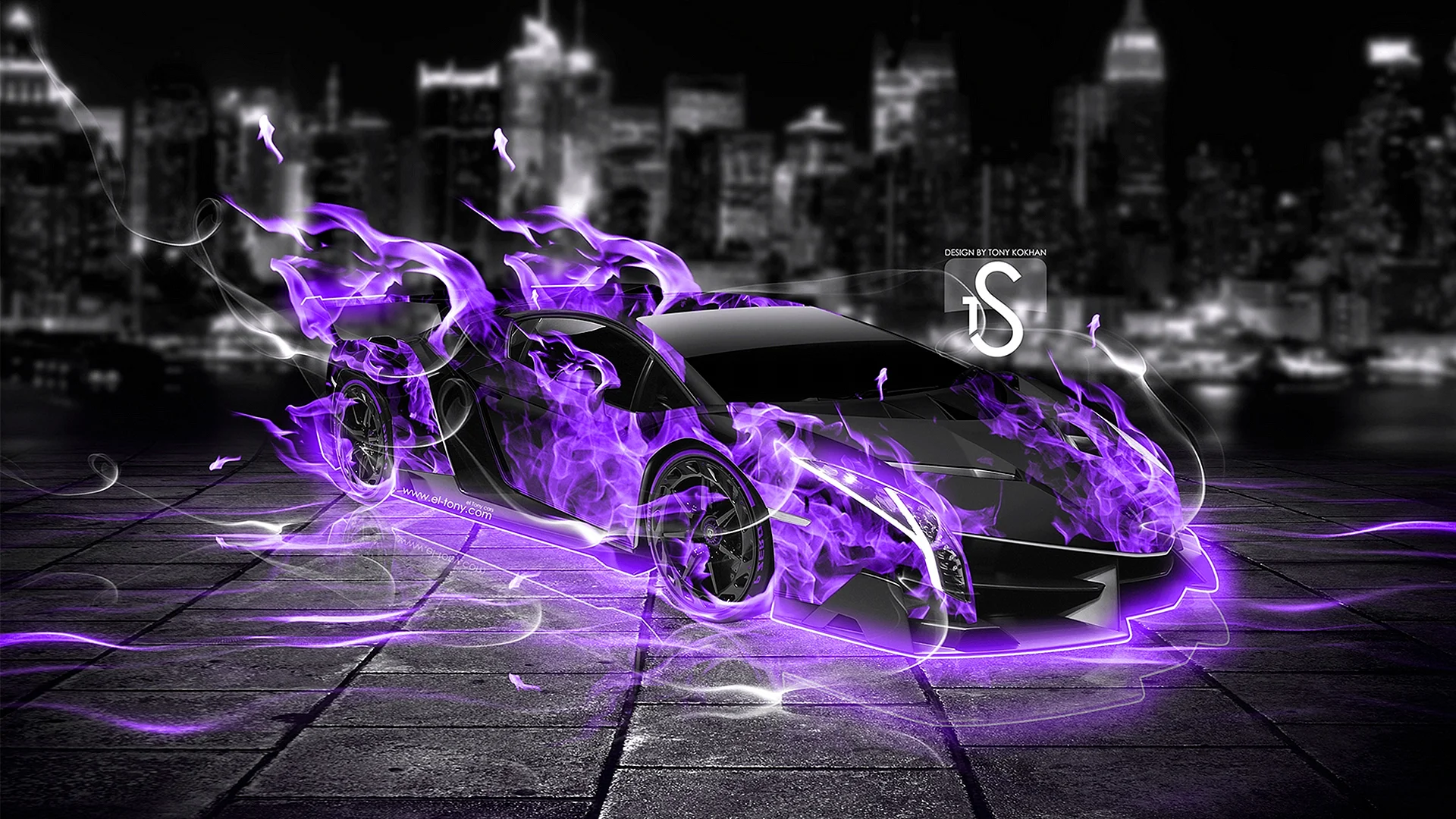 Lamborghini Flame Wallpaper