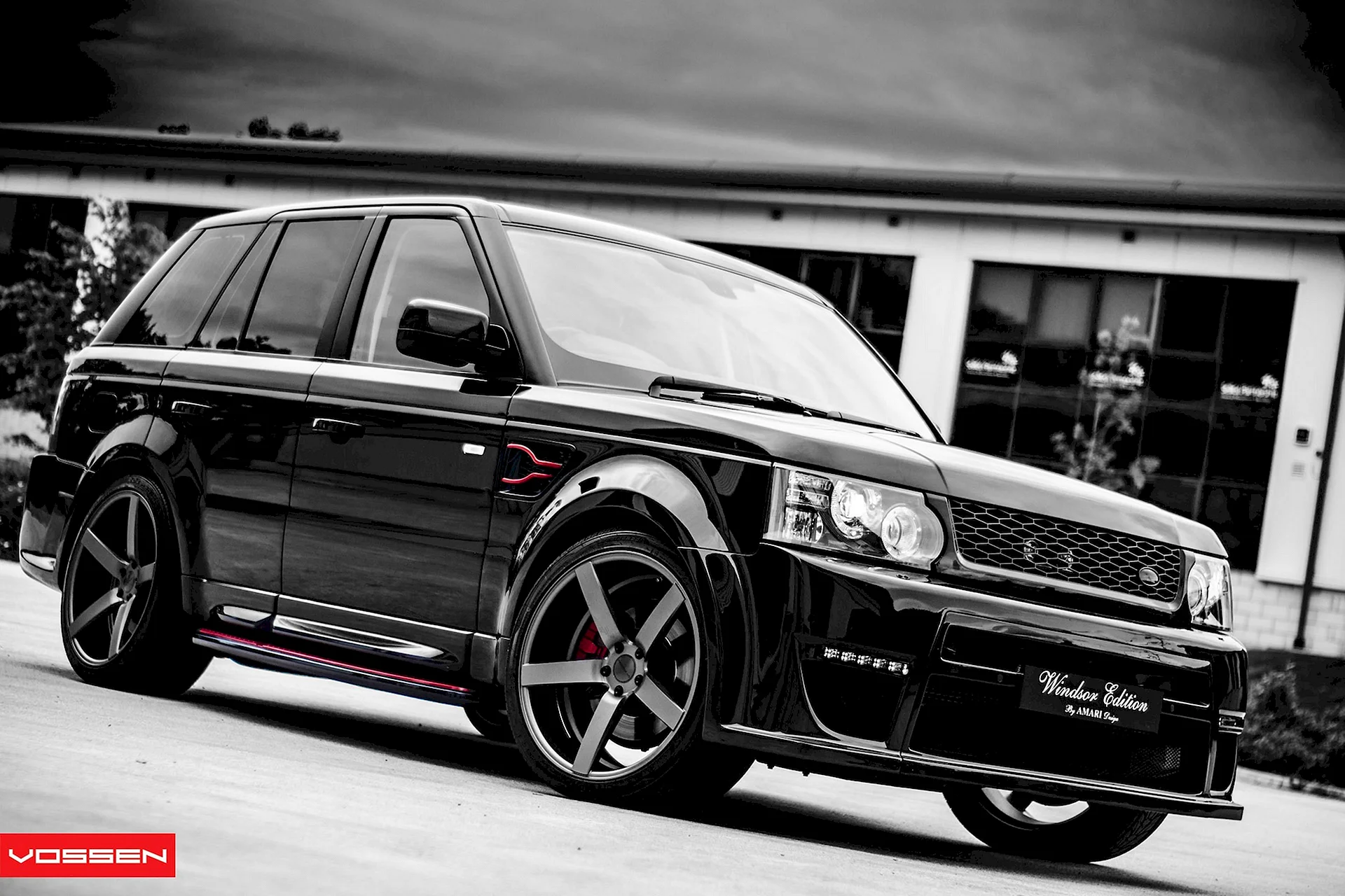 Land Rover Range Rover Sport Black Wallpaper