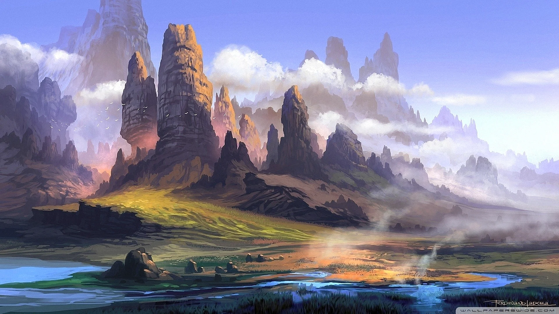 Landscape Art Wallpaper