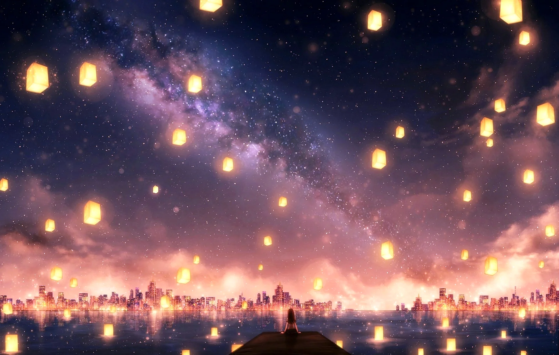 Lantern Anime Wallpaper