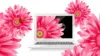Laptop Sticker Flower Wallpaper