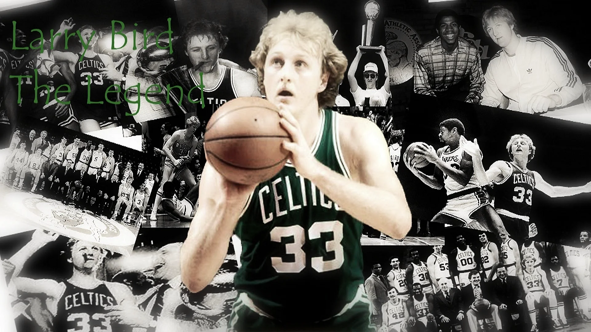 Larry Bird Art Wallpaper