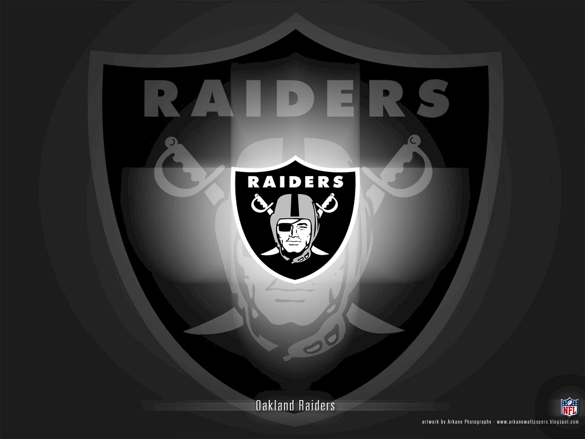 Las Vegas Raiders Logo Wallpaper