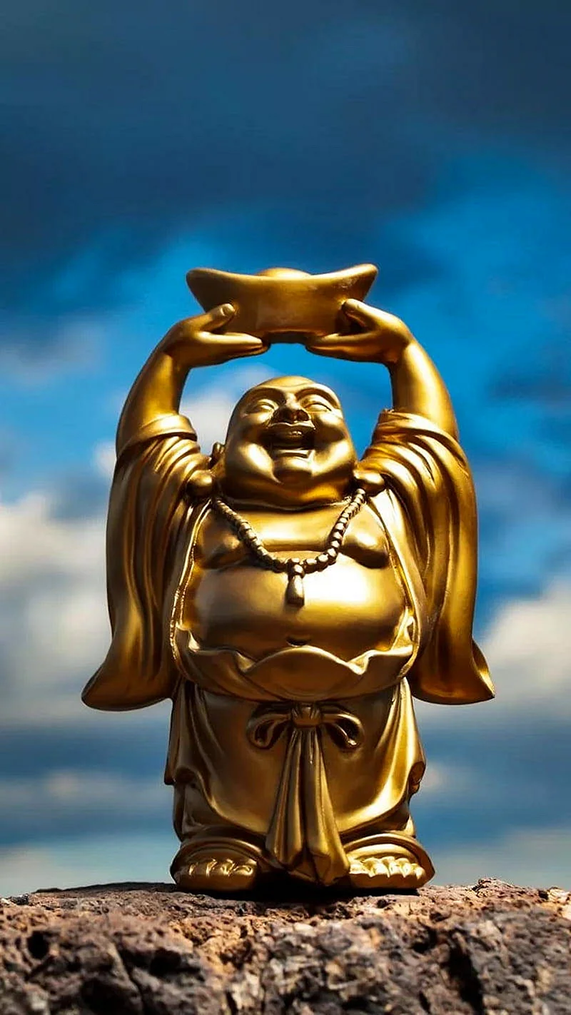 Laughing Buddha Wallpaper For iPhone
