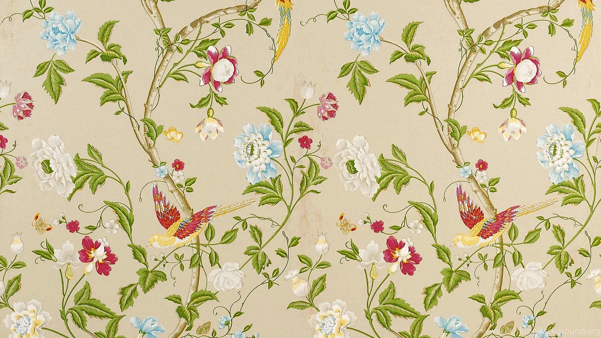 Laura Ashley Pattern Wallpaper