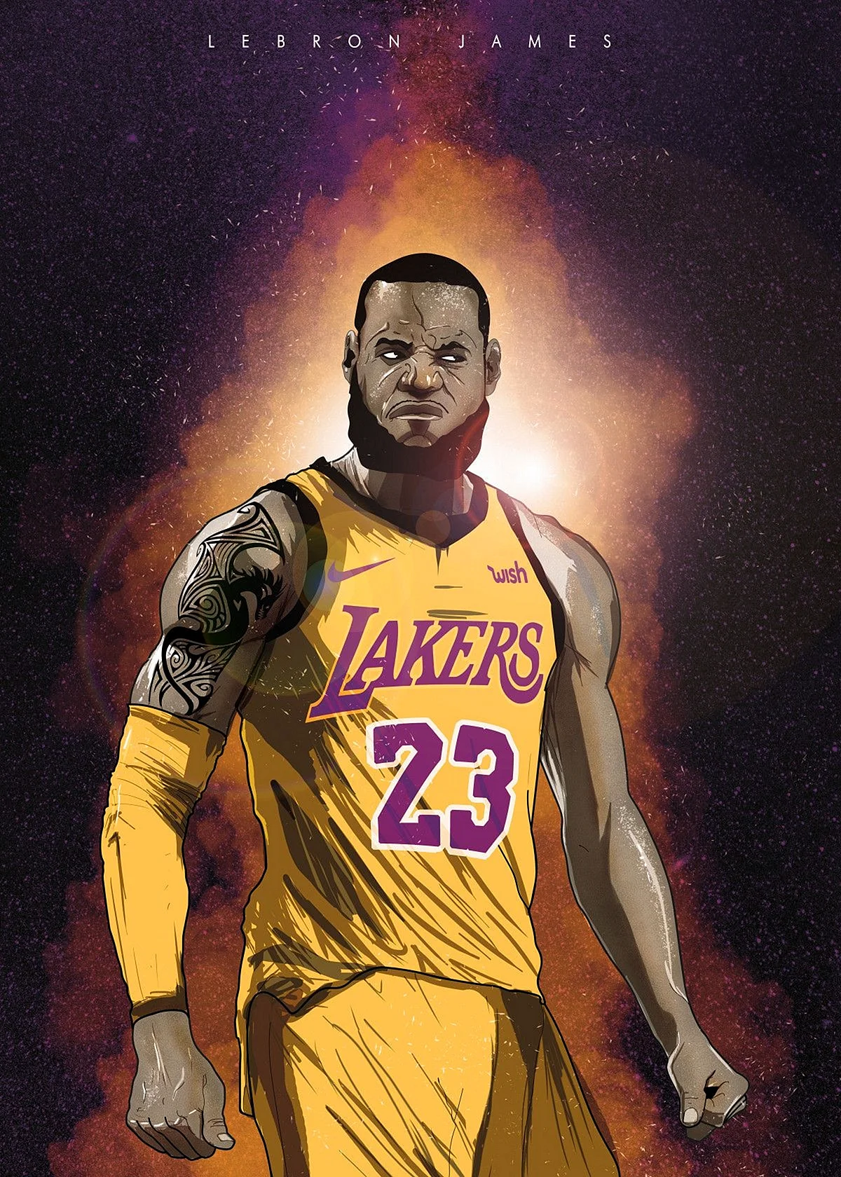 Lebron James King Wallpaper