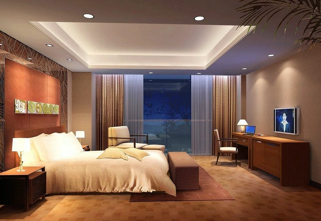 Led Ceiling Light Wallpaper