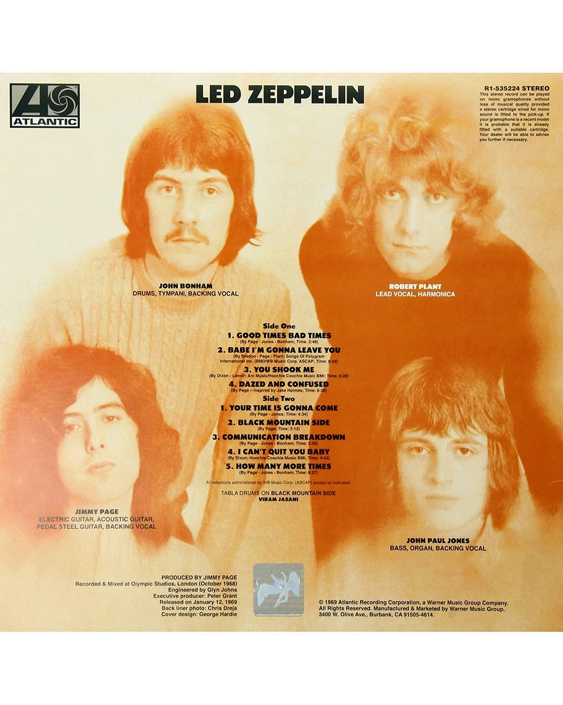 Led Zeppelin 1 Wallpaper For iPhone