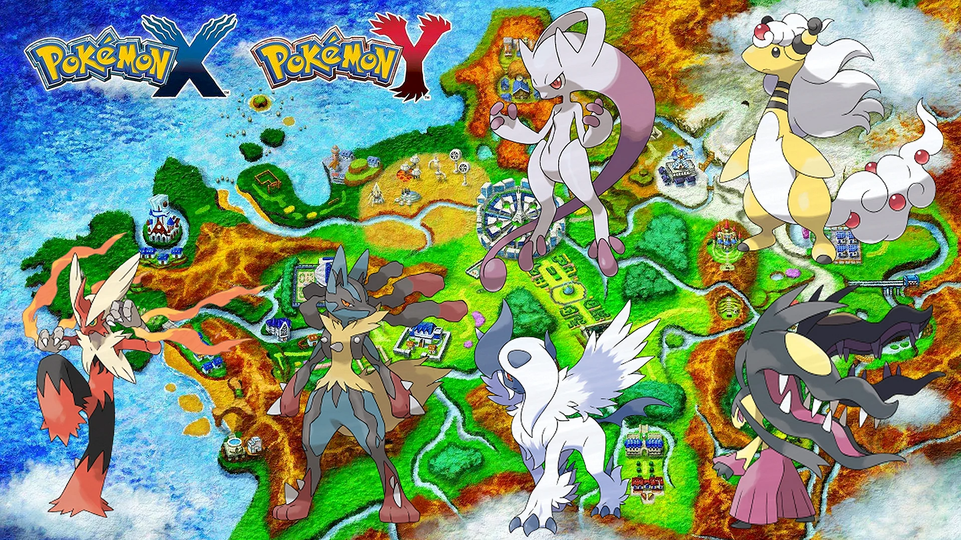 Legendary Mega Pokemon Wallpaper
