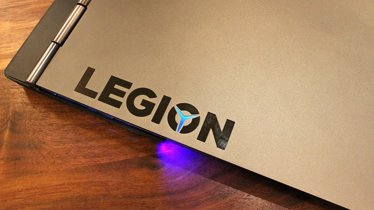 Legion By Lenovo Logo Wallpaper