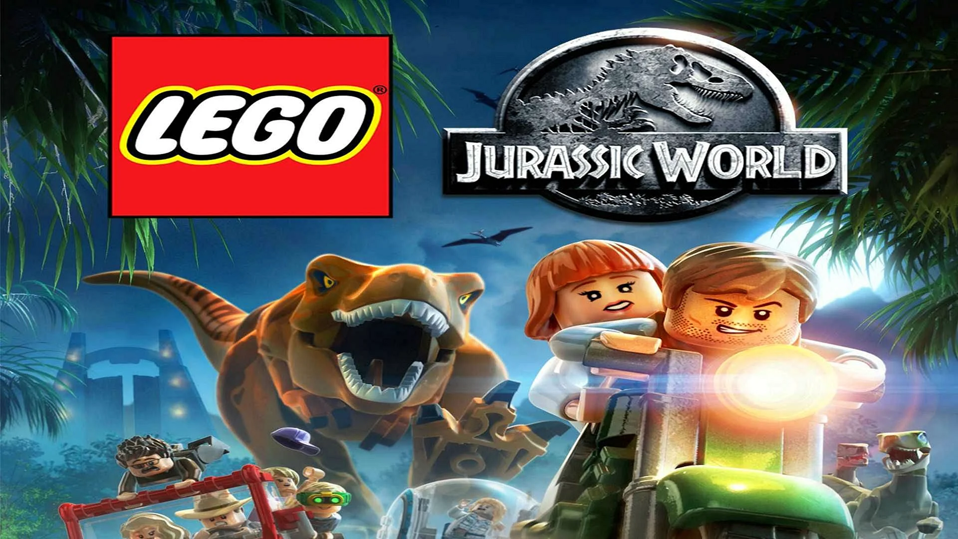 Lego Jurassic Dlrofasuarus Wallpaper