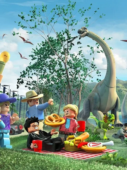 Lego Jurassic Park Wallpaper