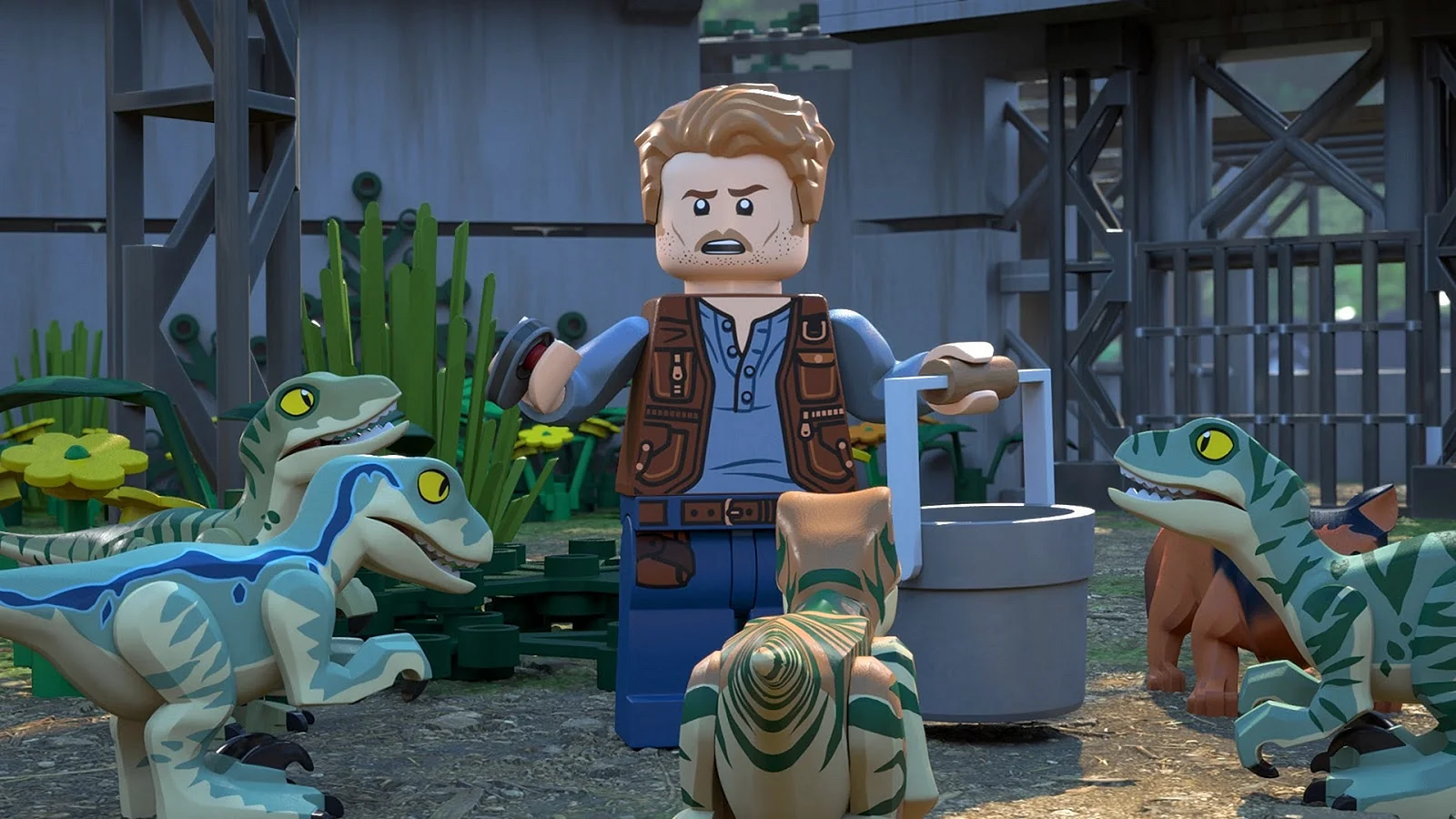 Lego Jurassic World Wallpaper