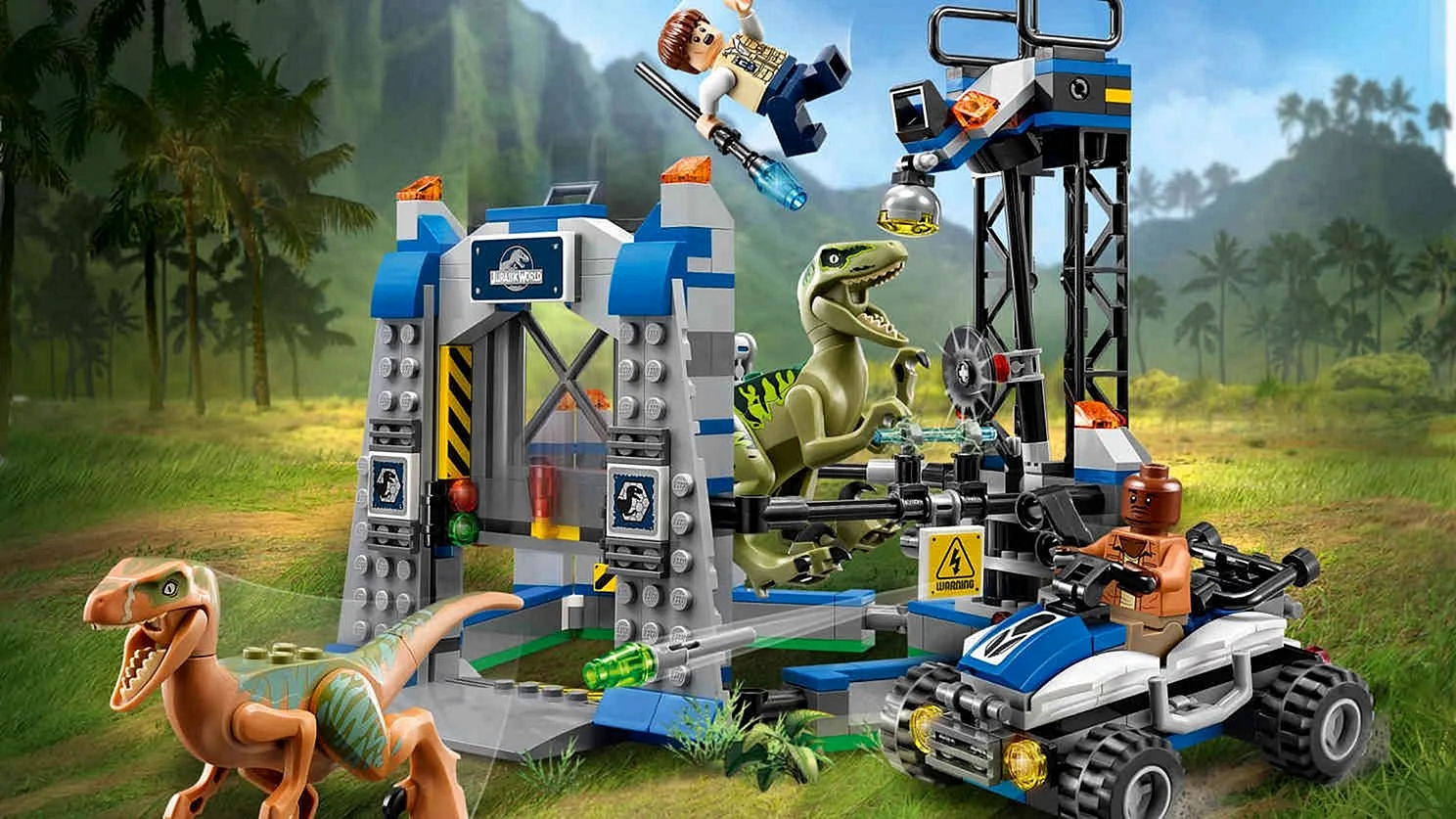 Lego Jurassic World Wallpaper