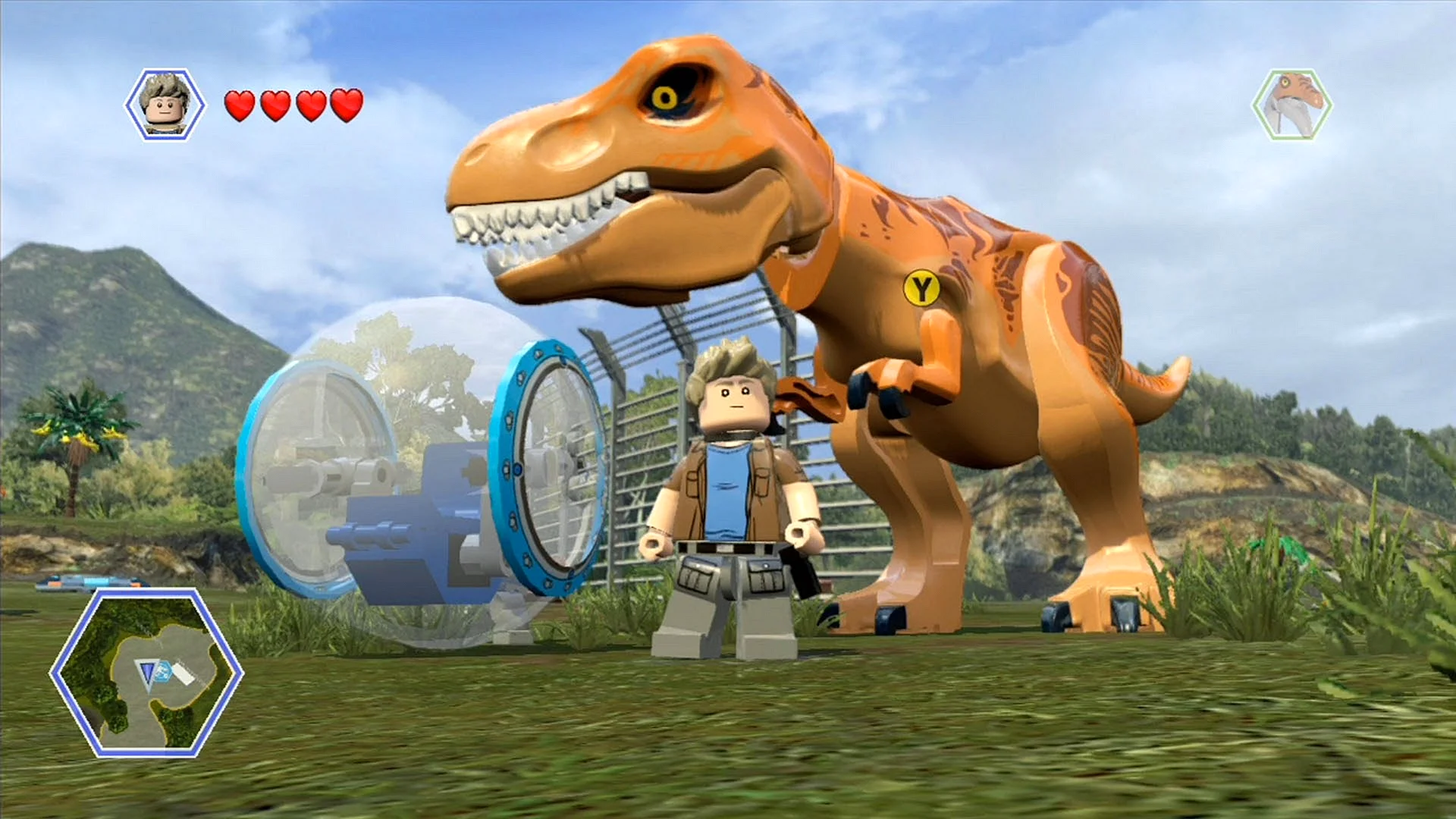 Lego Jurassic World Wallpaper