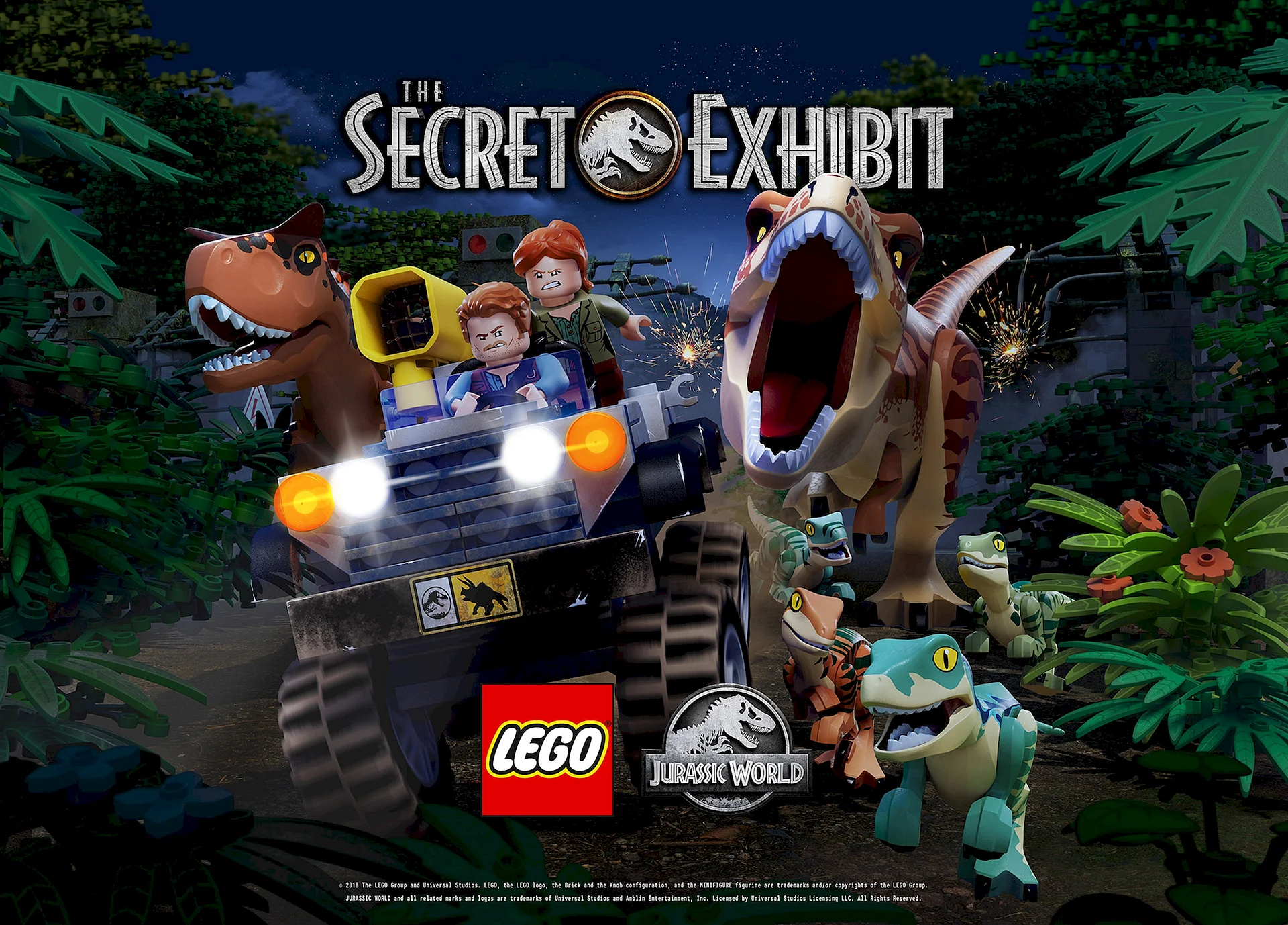 Lego Jurassic World The Secret Exhibit Wallpaper