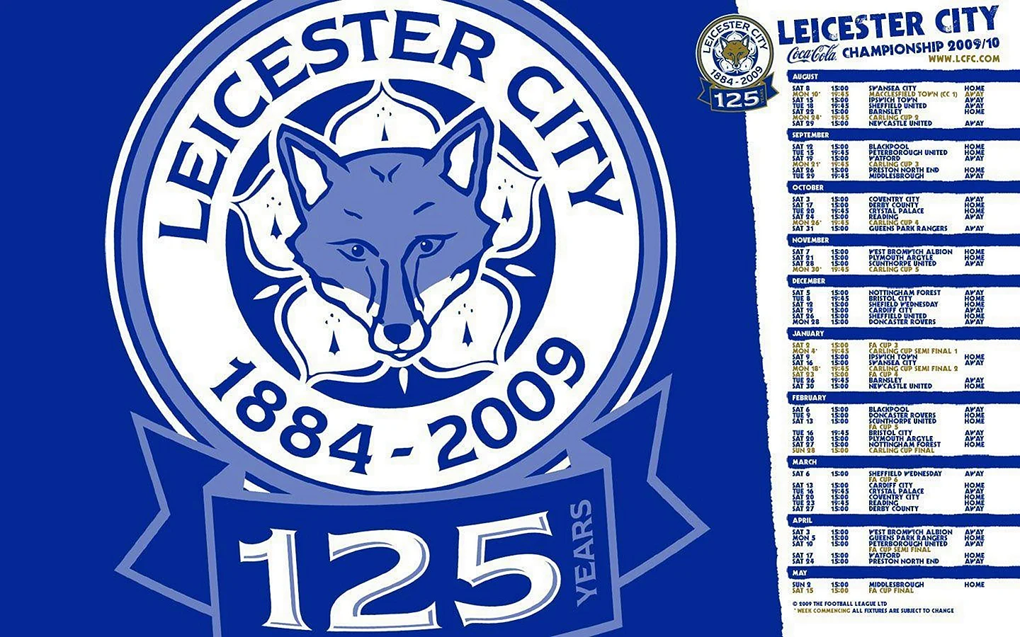 Leicester Logo Wallpaper
