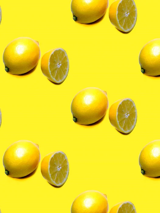 Lemon Yellow Background Wallpaper