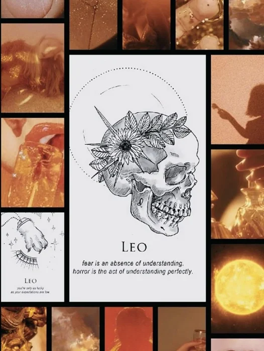 Leo Aesthetic Wallpaper