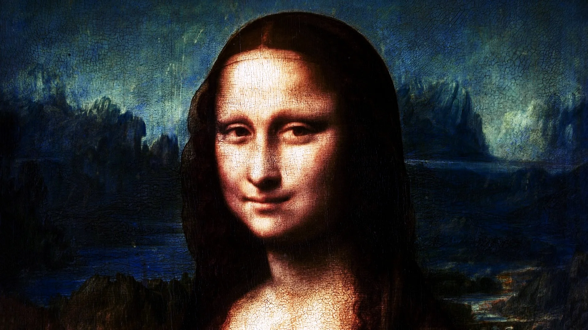 Leonardo Da Vinci Mona Lisa Wallpaper