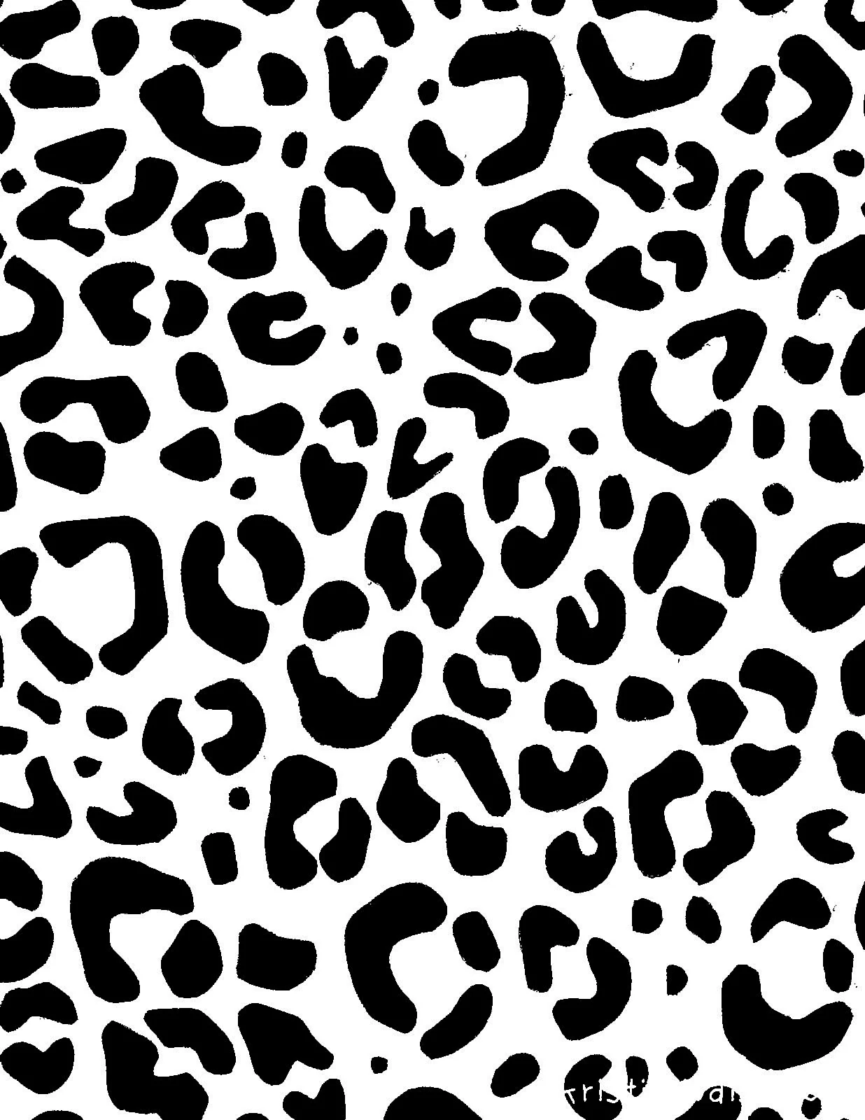 Leopard pattern vector Wallpaper