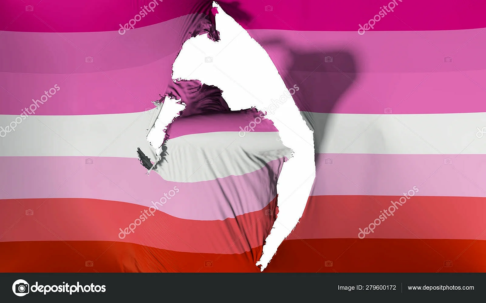 Lesbian Flag Background Wallpaper