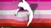 Lesbian Flag Background Wallpaper