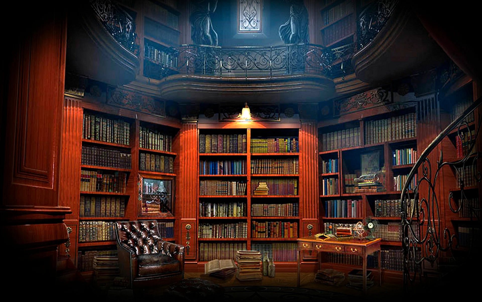 Library Background Wallpaper