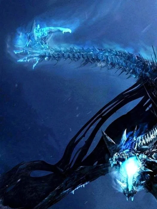Lich King Dragon Wallpaper for iPhone 14 Plus