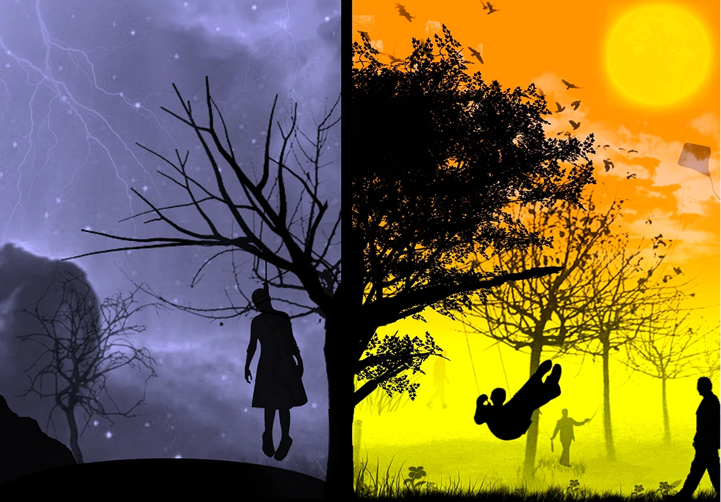 Life And Death Wallpaper