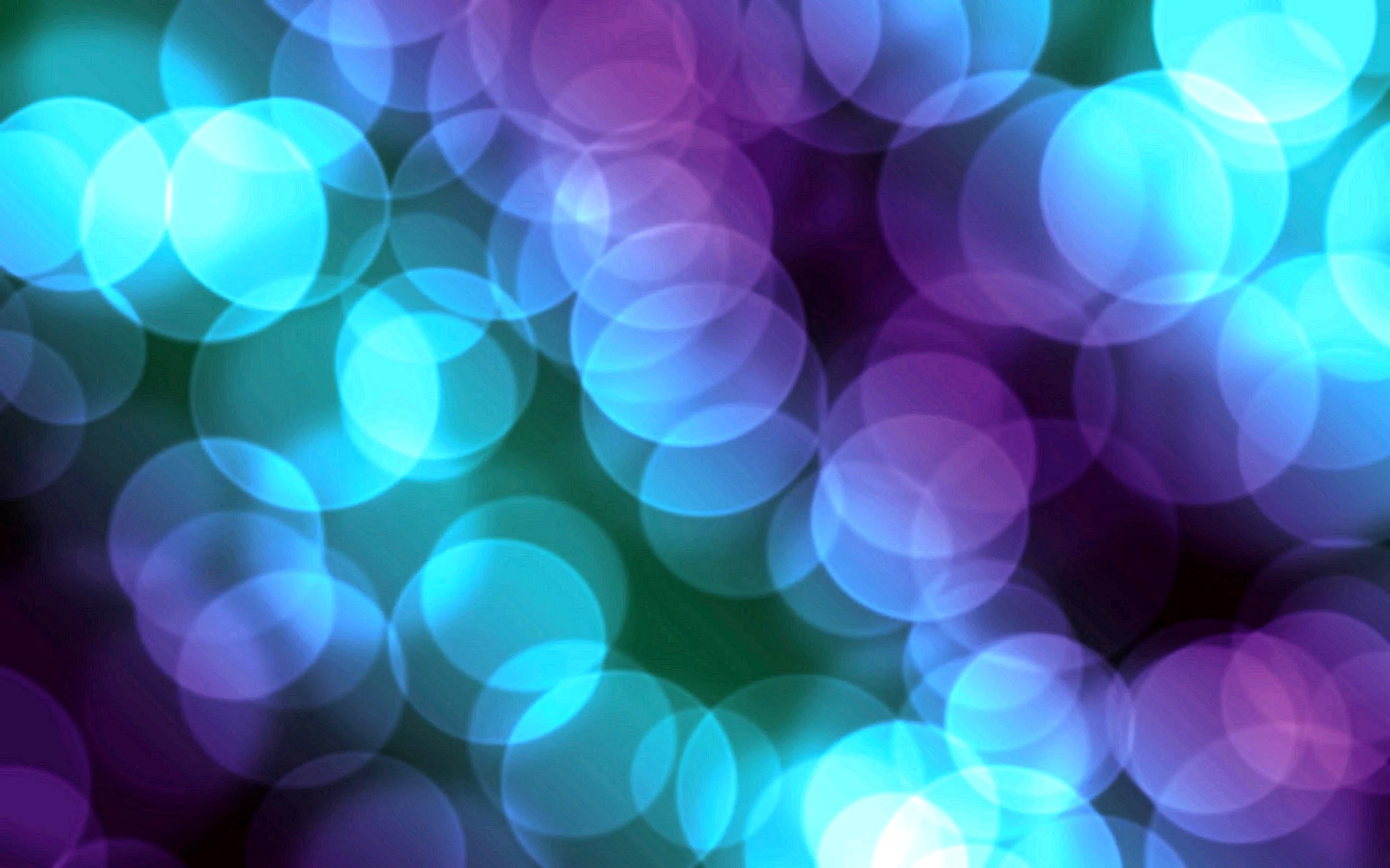 Light Blue Bokeh Wallpaper