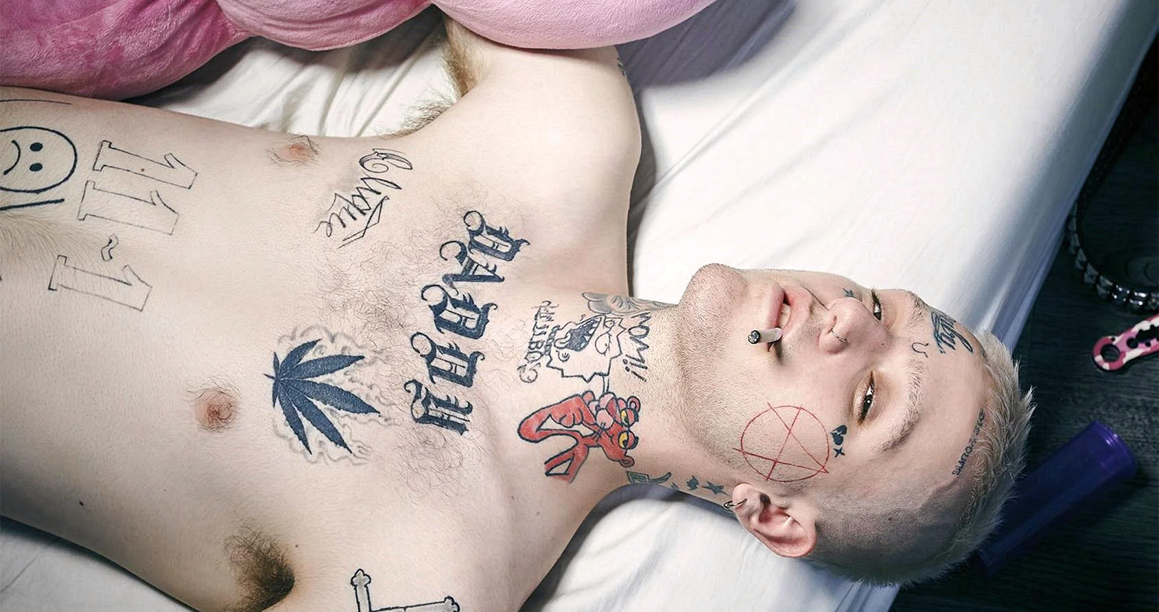 Lil Peep Exit Life Tattoo Wallpaper