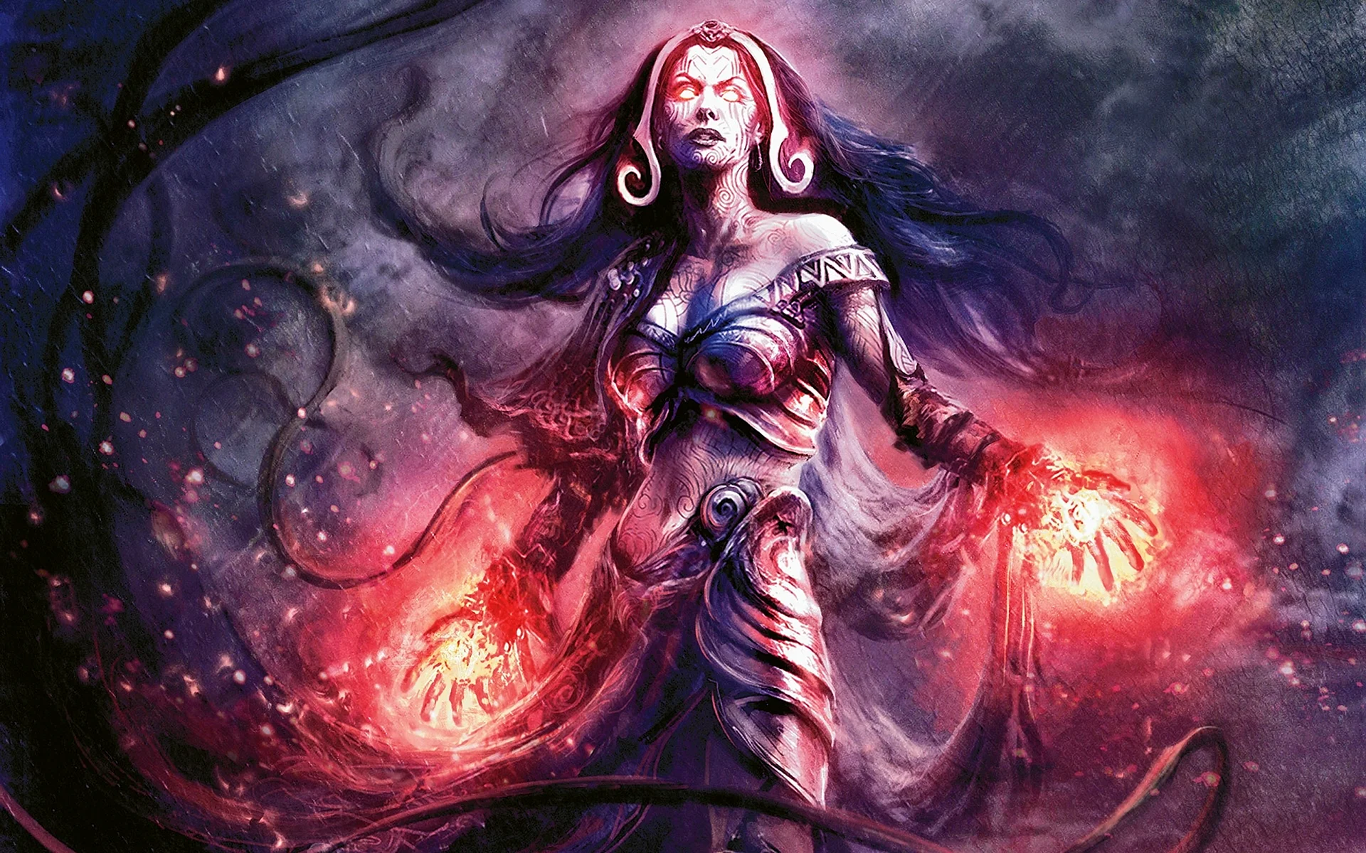 Liliana Vess Magic The Gathering Wallpaper