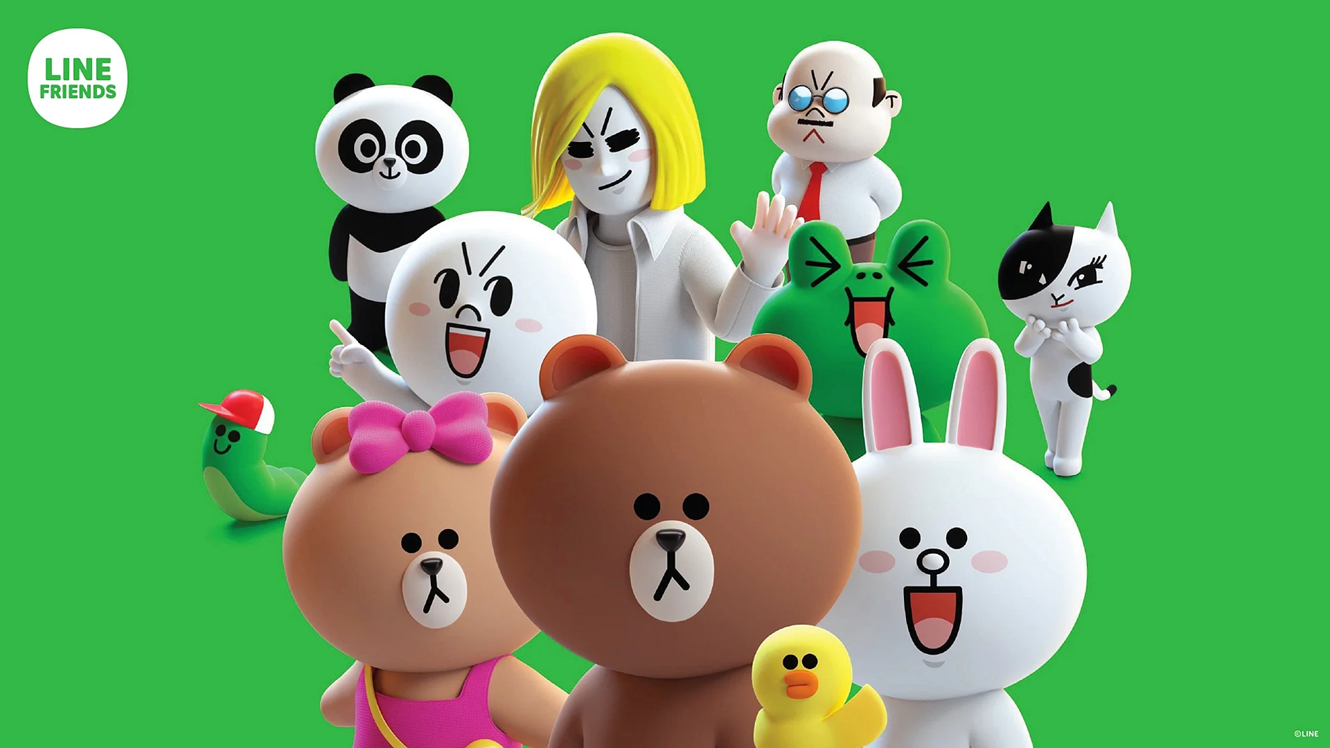 Line Friends Wallpaper