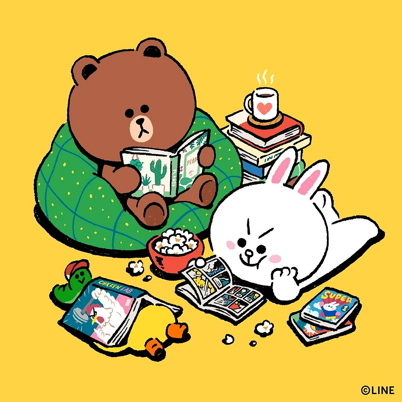 Line Friends Wallpaper