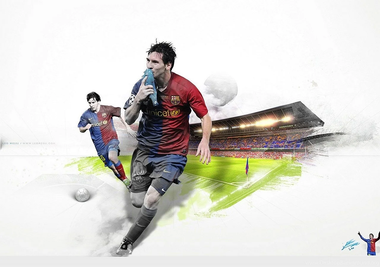 Lionel Messi Art Wallpaper