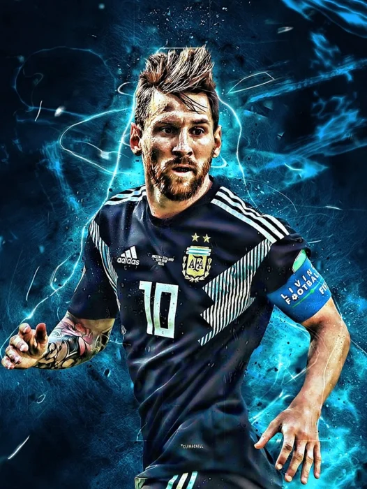 Lionel Messi Art Wallpaper