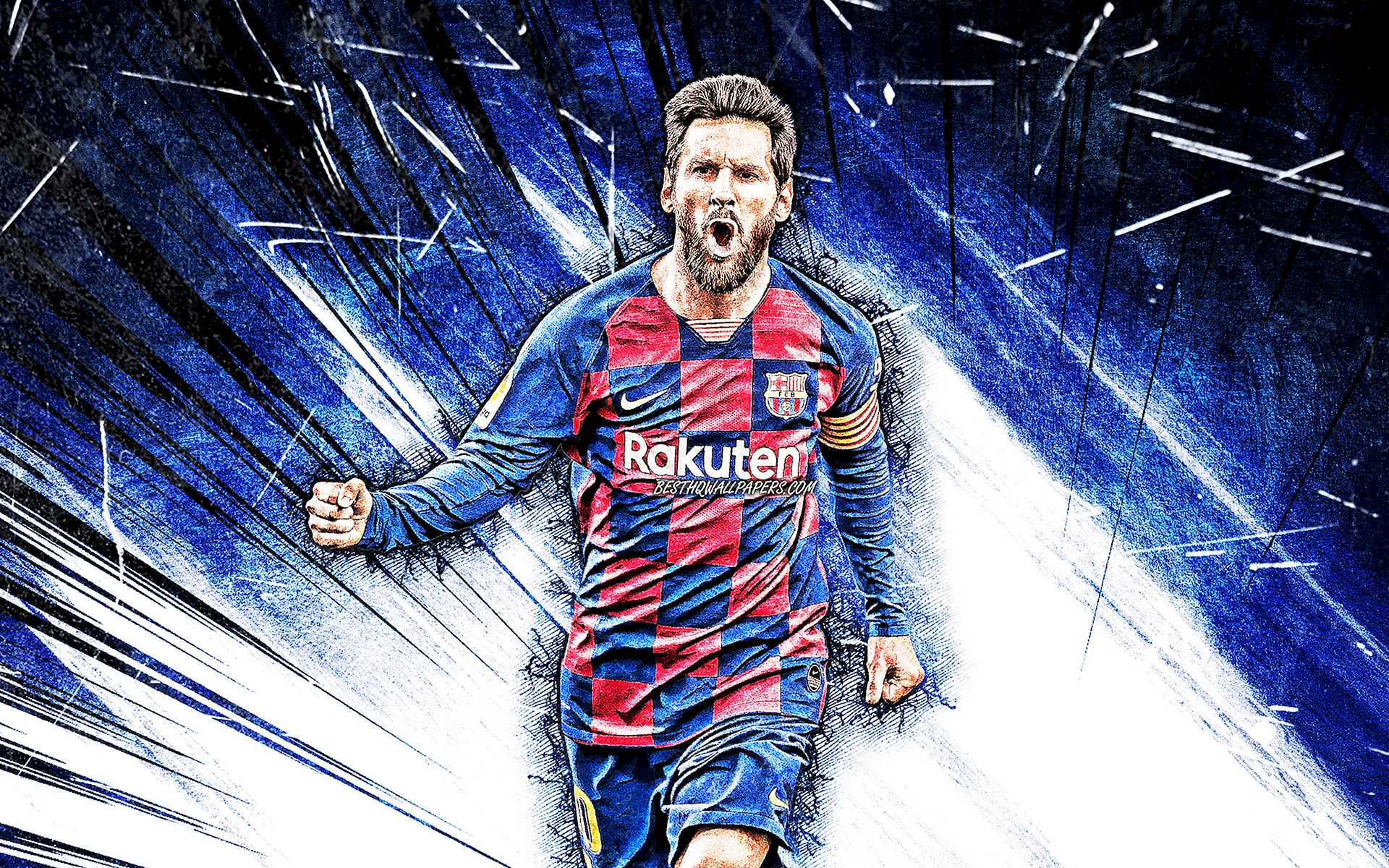 Lionel Messi Art Wallpaper