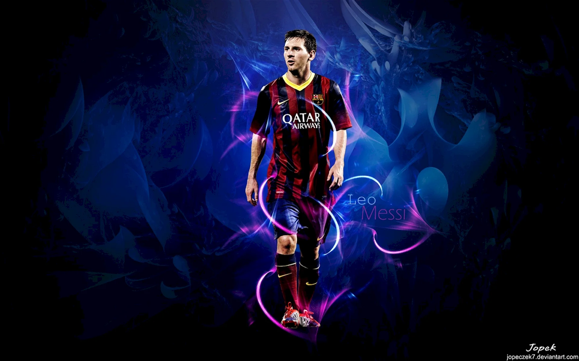 Lionel Messi Art Wallpaper