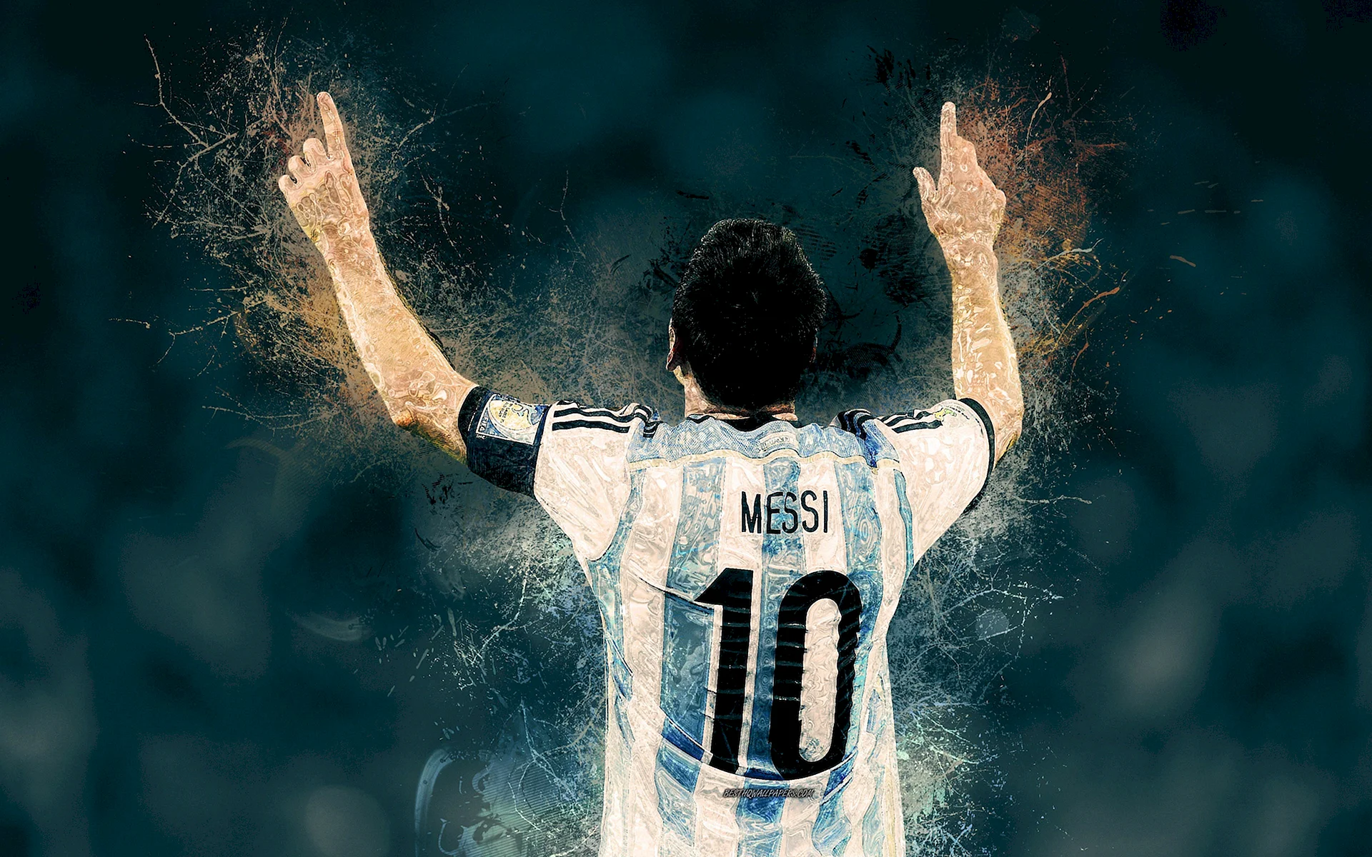 Lionel Messi Art Wallpaper