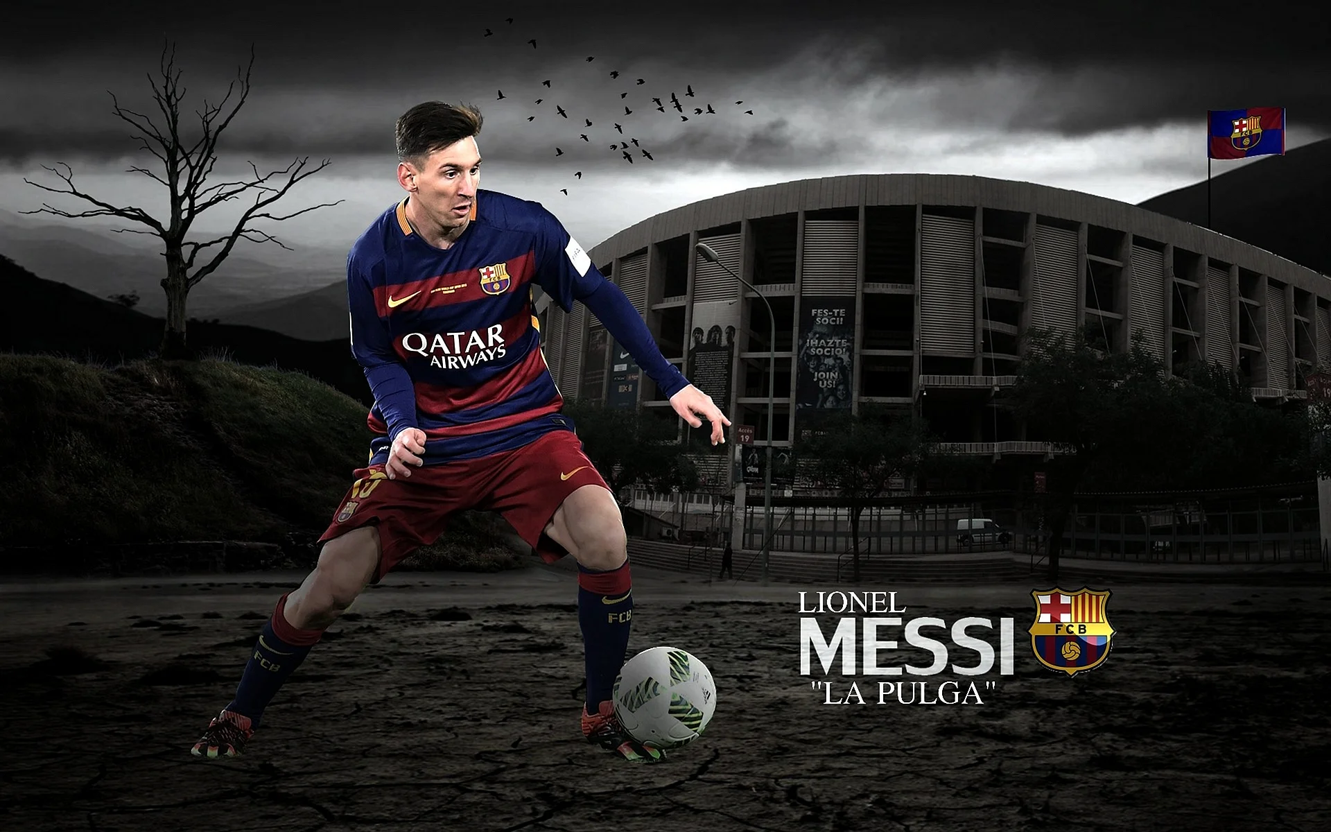 Lionel Messi 20152016 Wallpaper