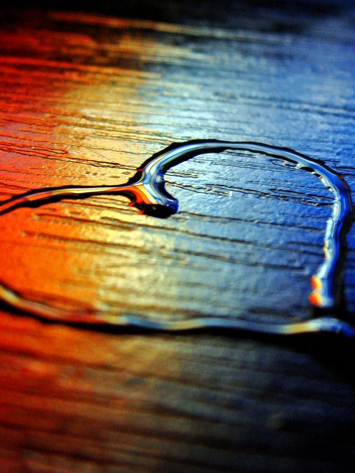 Liquid Heart Wallpaper For iPhone