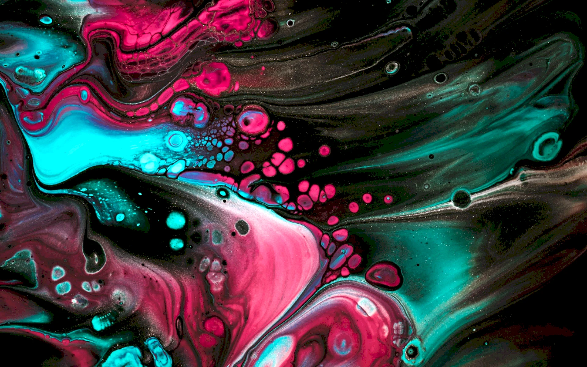 Liquid Paint Wallpaper