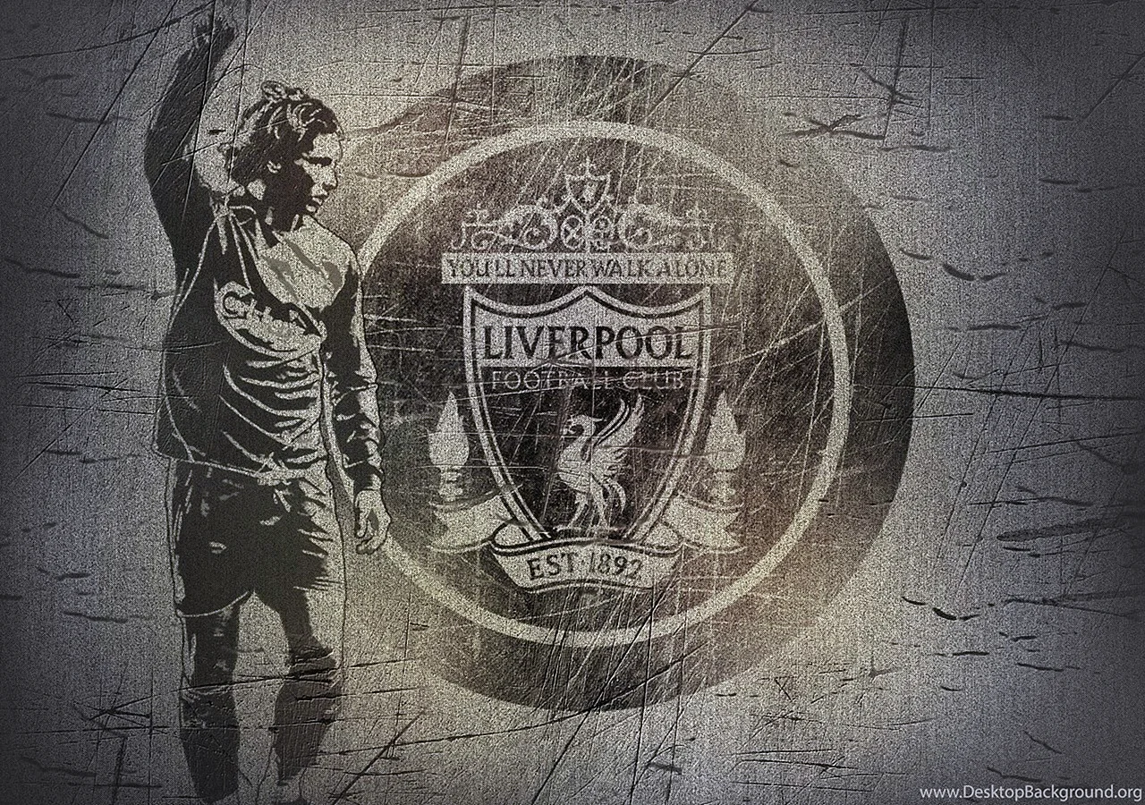 Liverpool Black And White Wallpaper